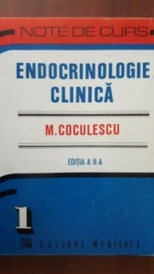 Endocrinolologie clinica-M.Coculescu foto