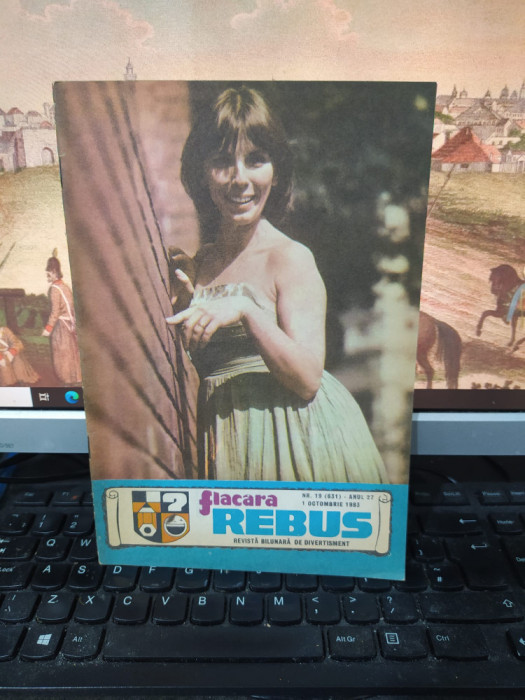 Flacăra Rebus, revistă de divertisment, nr. 19 (631) anul 27, 1 oct.1983, 151