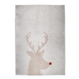 Cumpara ieftin Patura Ren poliester bej 130x170 cm