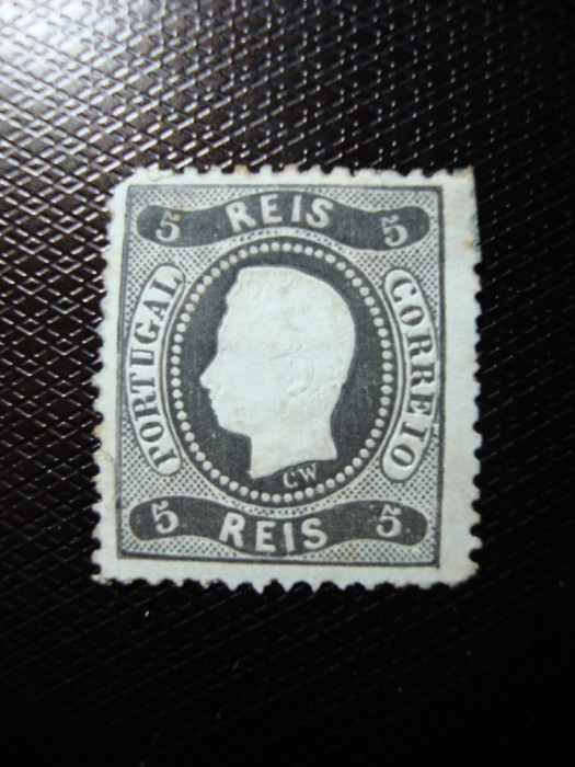 PORTUGALIA 5 R 1867 MH