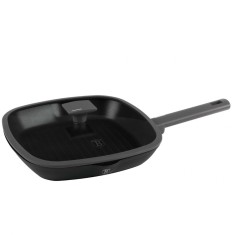 Tigaie Grill cu capac, 28 cm-Anthracite Collection Berlinger Haus BH 8127