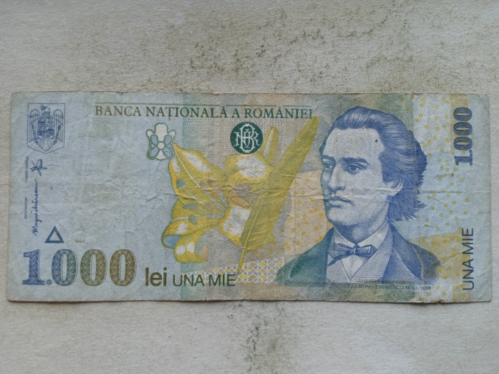 ROMANIA-1000 LEI 1998