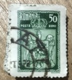 (FAV) Timbre Posta 50 Bani 1922