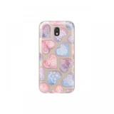 Husa Samsung Galaxy J3 (2017) Lemontti Silicon Art Hearts