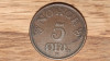 Norvegia - moneda mare de colectie - 5 ore 1953 bronz - impecabila !, Europa