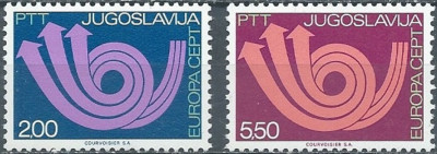 Iugoslavia 1973 - Europa 2v.neuzat,perfecta stare(z) foto