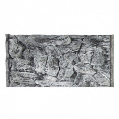 Fundal acvariu 3D 80 x 40 cm – GRI PIATRĂ