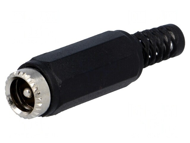 Mufă Alimentare DC Tată 5.5x2.1mm pe Cablu Drept