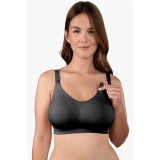 Sutien Alăptat fără Cusături și fără &Icirc;ntărituri - Negru - L-XL, Negru