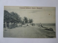 Carte postala Basarabia-Statiunea balneara Dacia(Budachi),necirculata anii 30