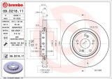 BREMBO 09.D218.11 PRIME LINE - UV Coated Disc frana
