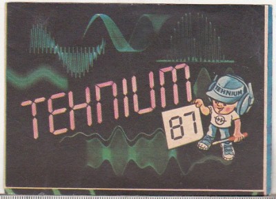 bnk cld Calendar 1987 Tehnium foto