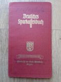 Carnet de economii Altenberg Sparkasse Germania 1942 act document vechi Reich