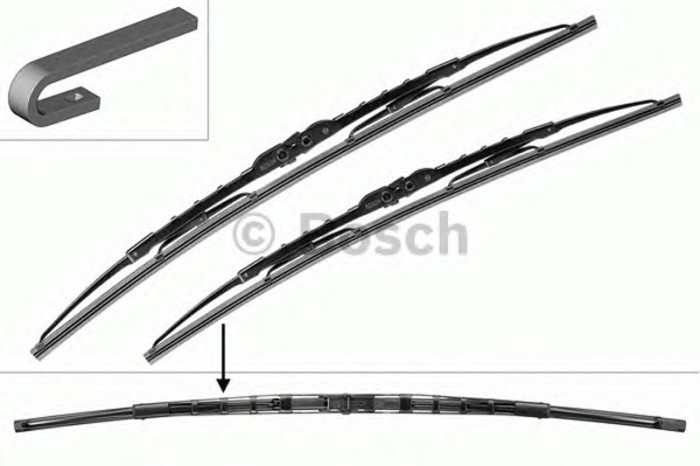 Set Stergatoare Twin 600/530 Mm Set Stergatoare Twin 600/530 Mm