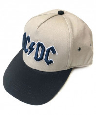 Sapca Snapback AC/DC: Navy Logo foto