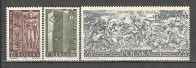 Polonia.1960 550 ani batalia de la Grunwald-Pictura MP.37 foto