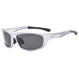 Ochelari de soare polarizati sport Asteroid GSM 9309, argintiu