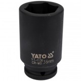 Cheie de impact Yato YT-1136, dimensiune 36 mm, prindere 3/4&rdquo;, lunga