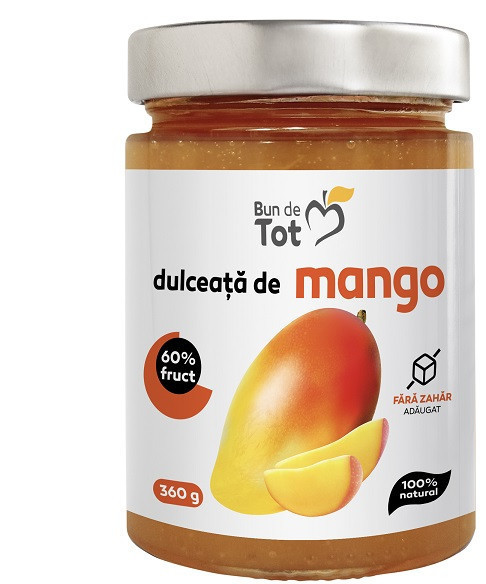 Dulceata de mango &quot;bun de tot&quot; 360g dacia plant