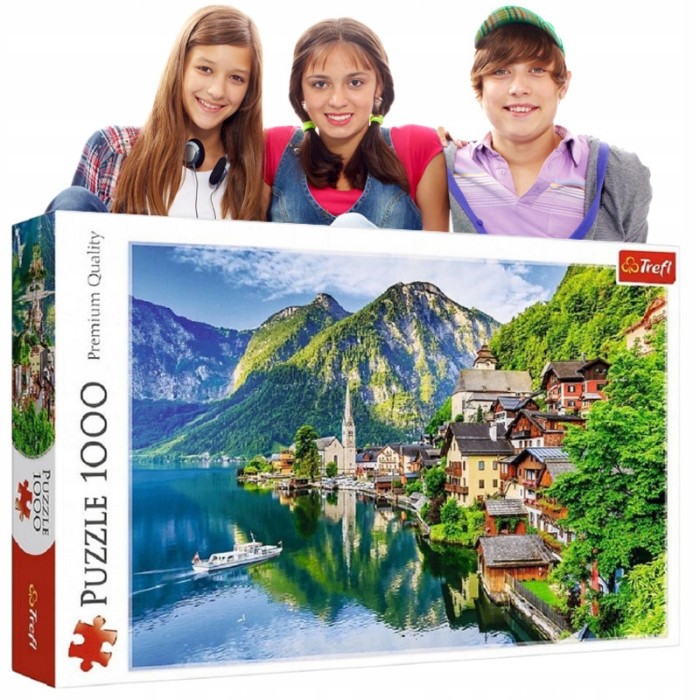 Puzzle 1000 piese, Trefl, Carton, 10 ani+, Multicolor