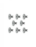 Set 8 roti de 40mm pentru cosul inferior al masinii de spalat vase Zanussi, Electrolux