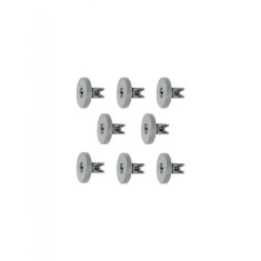 Set 8 roti de 40mm pentru cosul inferior al masinii de spalat vase Zanussi, Electrolux