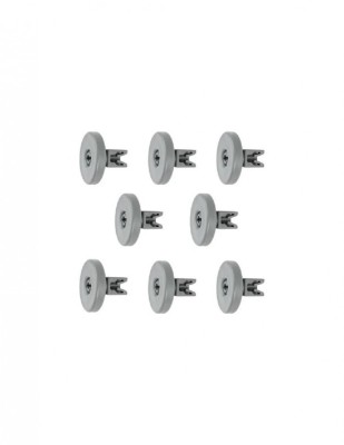 Set 8 roti de 40mm pentru cosul inferior al masinii de spalat vase Zanussi, Electrolux foto