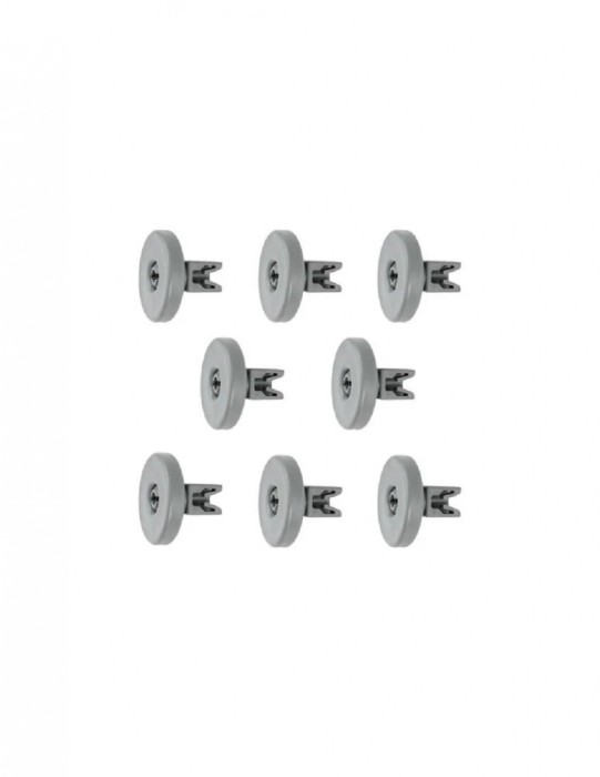 Set 8 roti de 40mm pentru cosul inferior al masinii de spalat vase Zanussi, Electrolux