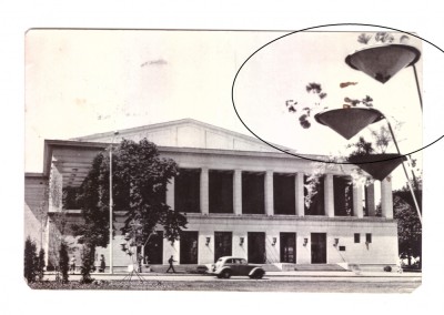CP Brasov - Teatrul de stat, RPR, circulata 1964, patata foto