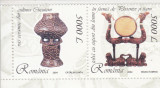 ROMANIA 2004 LP1658 EMISIUNE COMUNA ROMANIA-CHINA OBIECTE LACUITE SERIE MNH, Nestampilat