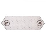 Cumpara ieftin Traversa masa Paste Iepuras bumbac multicolor 50x160 cm