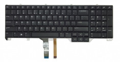 Tastatura laptop Dell Alienware 17 R2 Alienware neagra layout US cu iluminare foto