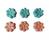 Forma silicon pentru mini briose sau tarte, 6 cavitati, Multicolor, 7 cm, CooKstyle, 426COF