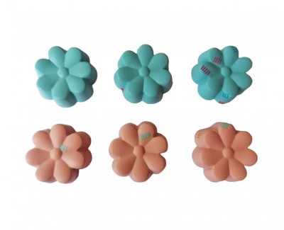 Forma silicon pentru mini briose sau tarte, 6 cavitati, Multicolor, 7 cm, CooKstyle, 426COF foto