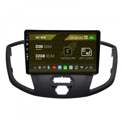 Navigatie Ford Transit (2014-2020), Android 12,E-Octacore 2GB RAM + 32GB ROM, 9 Inch - AD-BGE9002+AD-BGRKIT123V2 foto