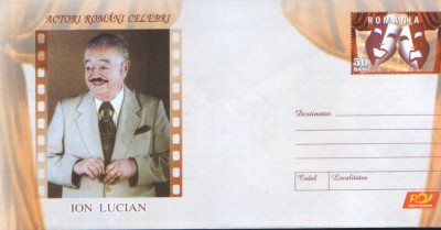 Intreg pos plic nec 2007 - Actori romani celebri - Ion Lucian foto