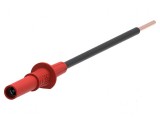 Terminal de măsurare 36A roşie 4mm 140mm