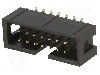 Conector IDC, 14 pini, pas pini 2.54mm, AMPHENOL - T821M114A1S100CEUB&nbsp;