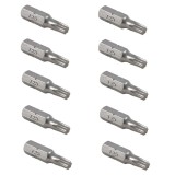 Set de biti torx JeTech T25, 25 mm, 10 buc