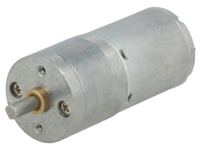 Motor DC cu Transmisie 12V 5.6A Ax Crestătură D 99:1 25x54mm foto