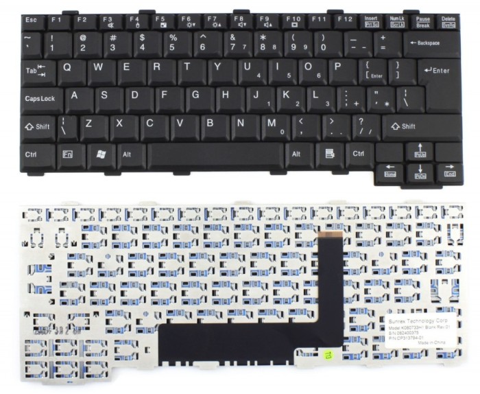 Tastatura Fujitsu Siemens 82400375, Siemens CP313794, Siemens K060733H1, Siemens LifeBook P7230