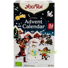 Selectie de Ceaiuri Calendar de Craciun (Advent Calendar) Ecologice/Bio 24dz