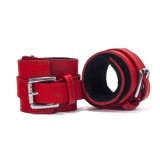 Catuse Sexy Din Piele, Rosu + Negru