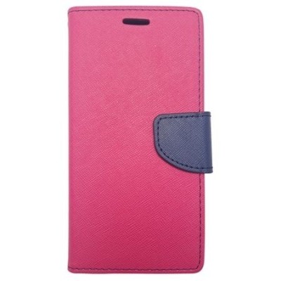 Husa Pentru APPLE iPhone 5/5S/SE - Leather Fancy TSS, Roz foto