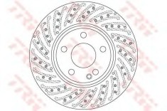 Disc frana MERCEDES B-CLASS (W246, W242) (2011 - 2016) TRW DF6262S