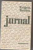 H(01) - Eugen Barbu -Jurnal- dedicatie si autograf, 1931