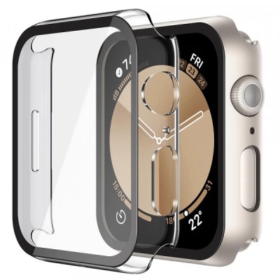 Husa Techsuit Defense360 Pro pentru Apple Watch 44mm Series, Transparenta foto