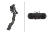 HELLA 6PV 009 505-701 Senzor, pedala acceleratie