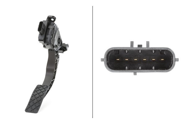 HELLA 6PV 009 505-701 Senzor, pedala acceleratie