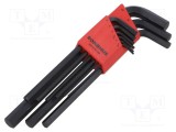 Set chei imbus BONDHUS ProTanium&reg; 9 buc oțel GorillaProof&reg;